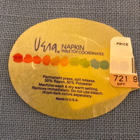 🆕 Cloth Napkins (Set of 6) - Picture 7 of 7